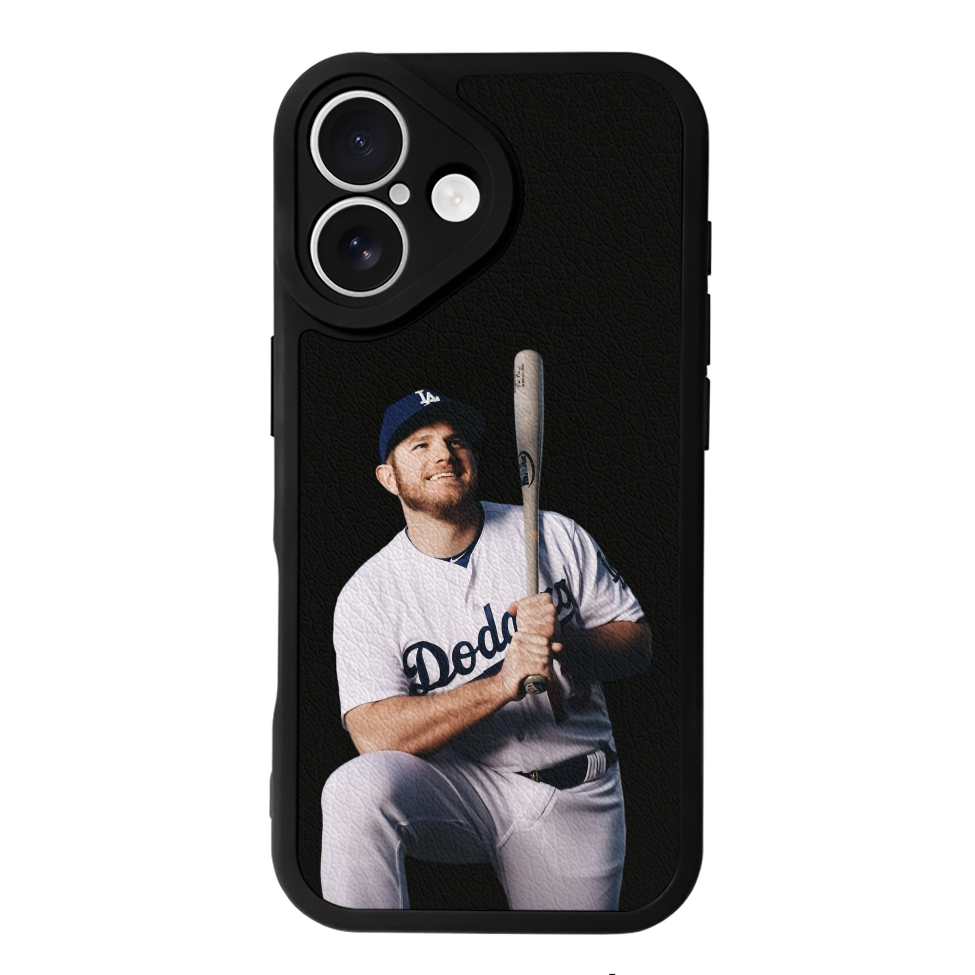  IPhone 16 Silicone Leather Case – UV Print, Lambskin Texture – Perfect Fit, Wireless Charging Compatible, Scratch Resistant, Precise Cutouts – Stylish Protection For IPhone 16